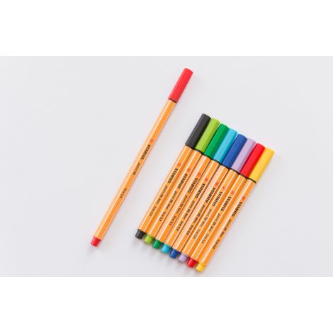 Zestaw Cienkopisów Stabilo point 88 mini, 0.4mm, 8kol - 2